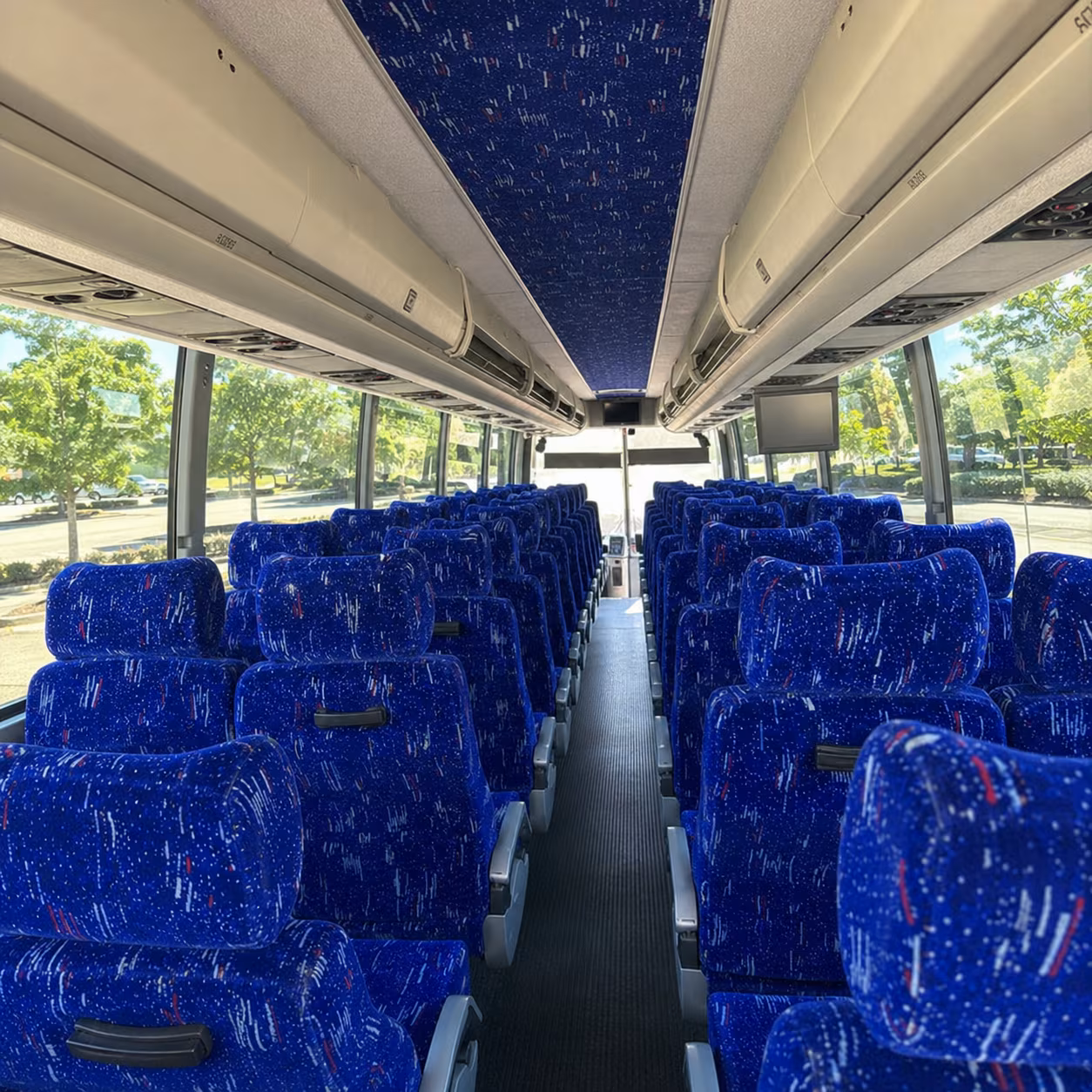 charter bus rentals for cranston high school and college campus visits