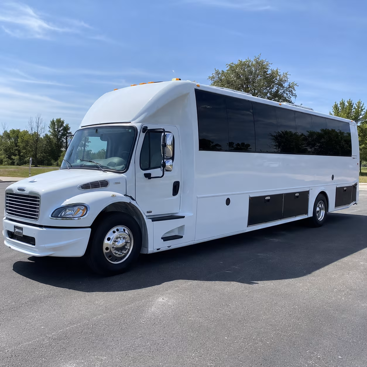 cranston 40 passenger party bus