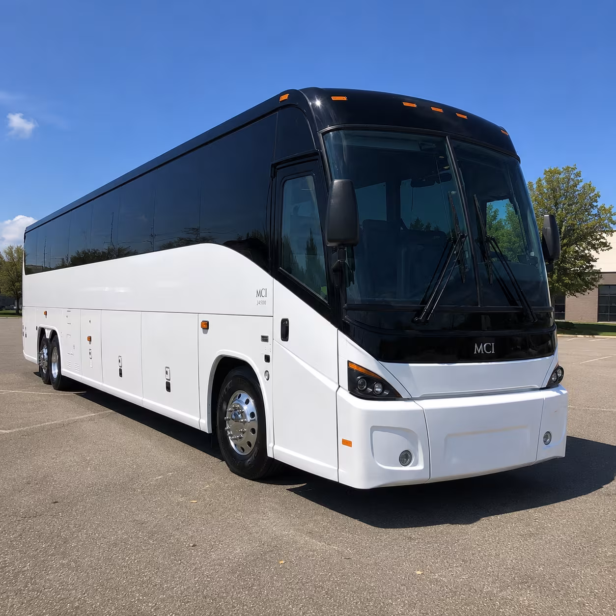 cranston 45 passenger charter bus
