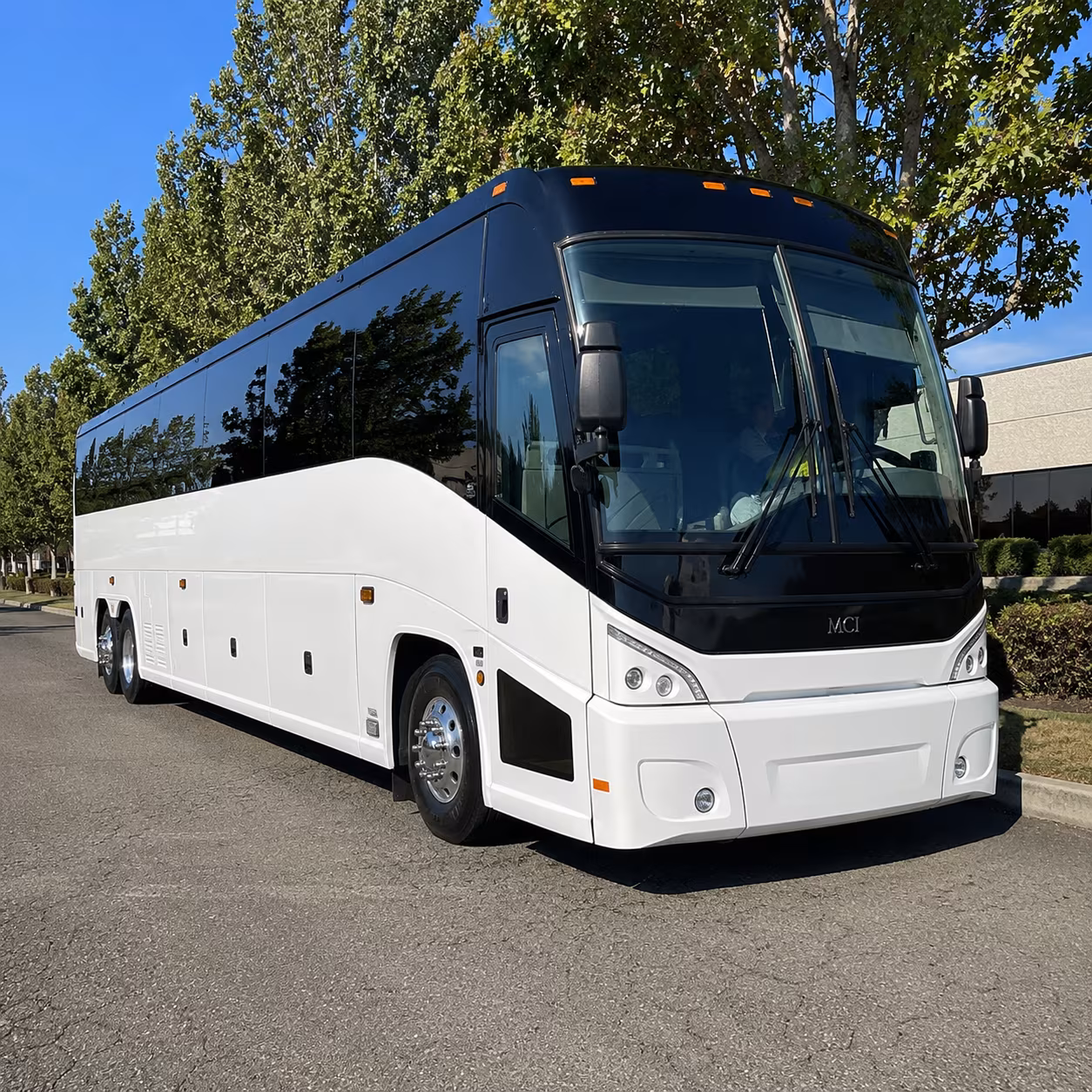 cranston 50 passenger charter bus