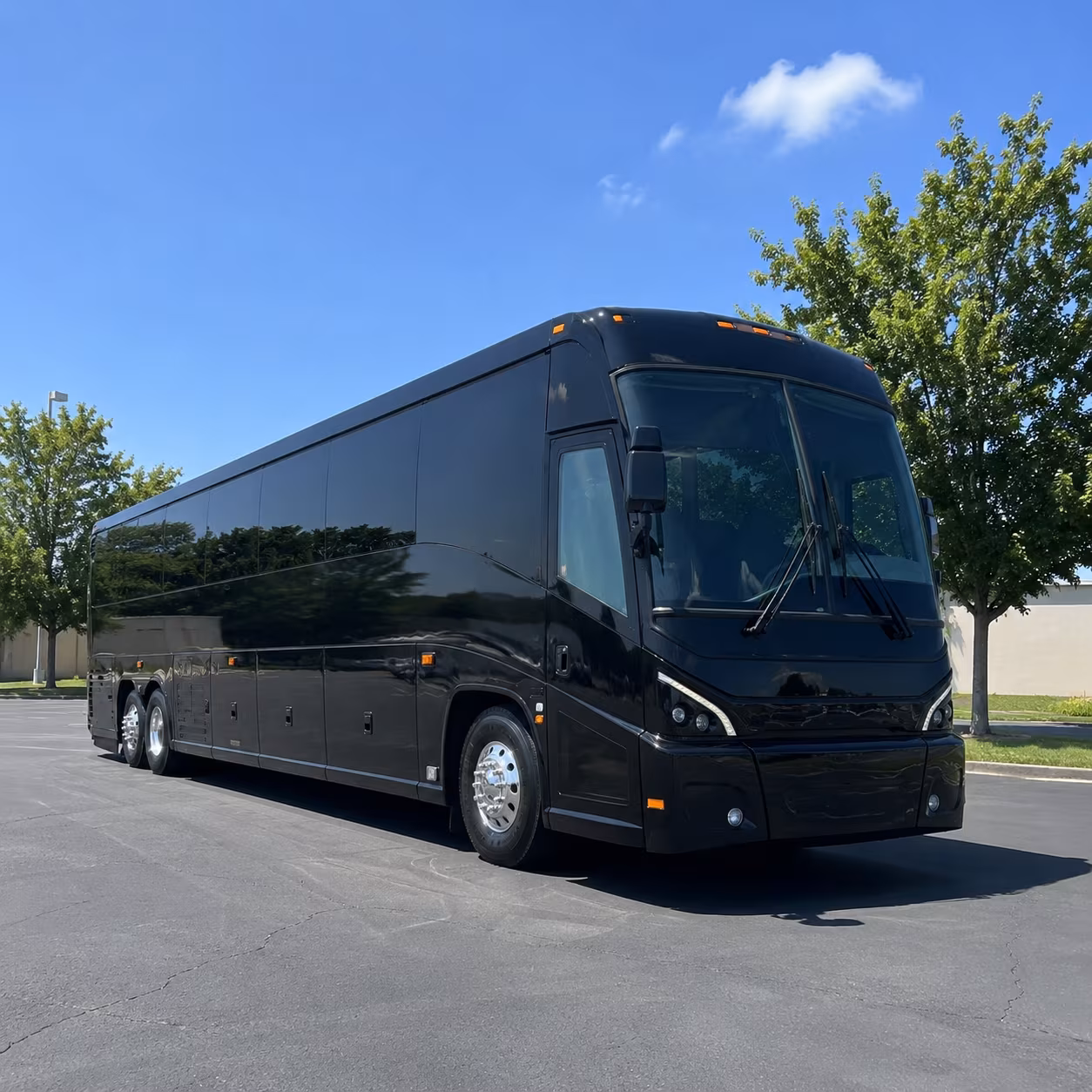cranston 56 passenger charter bus
