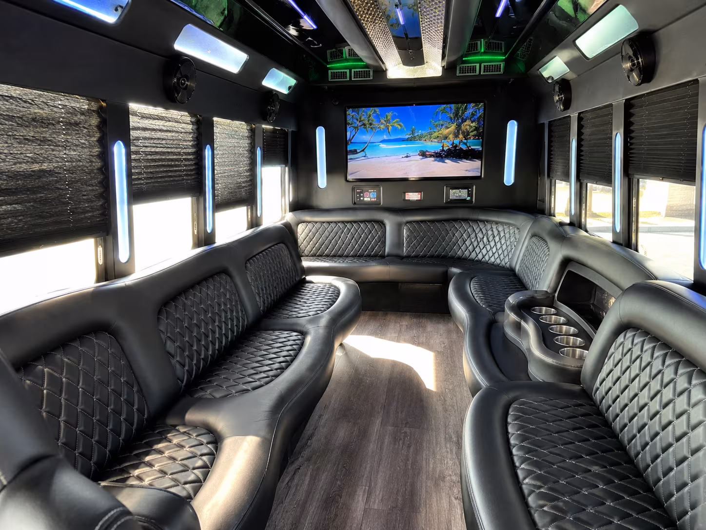 cranston along narragansett bay party bus rental