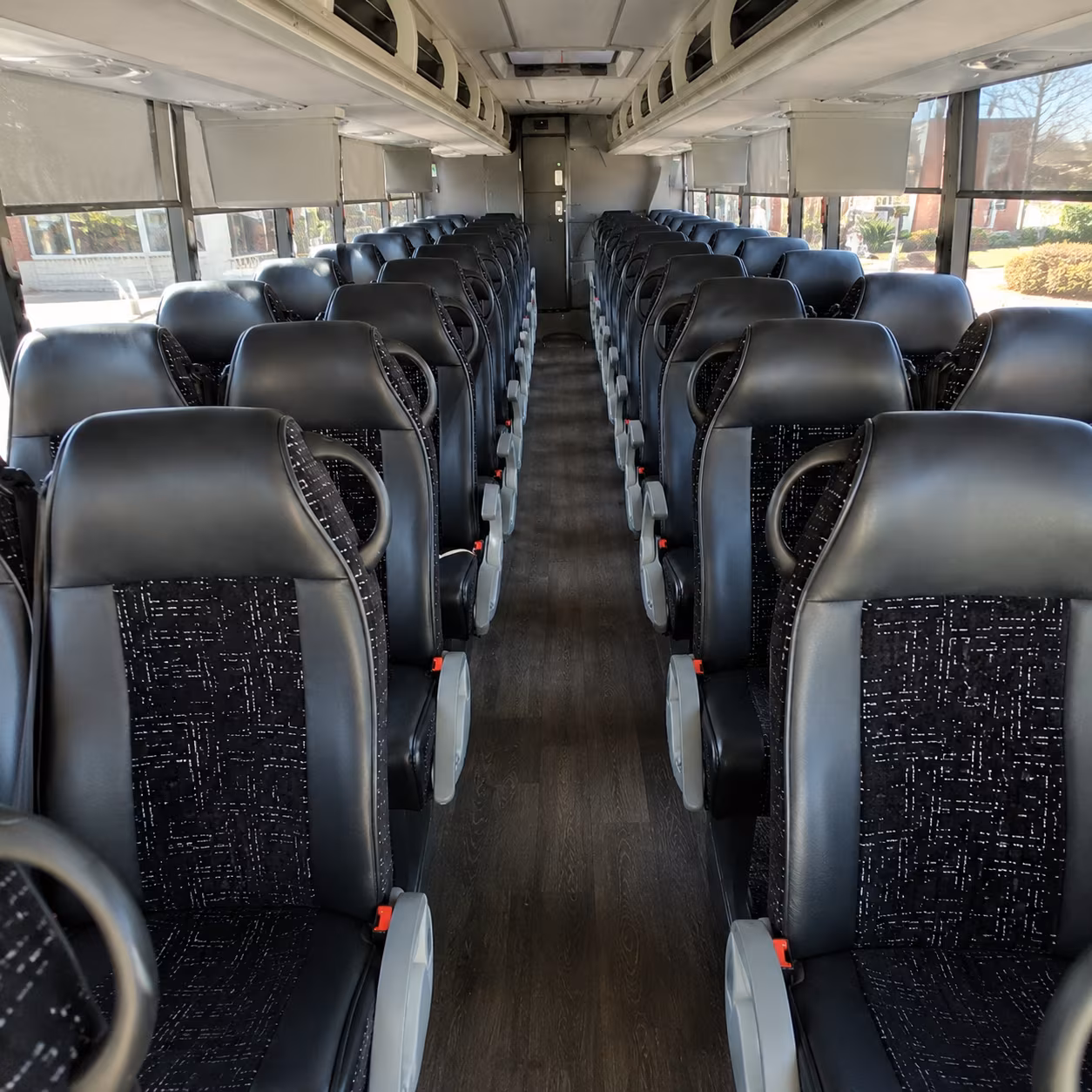 cranston charter bus inside