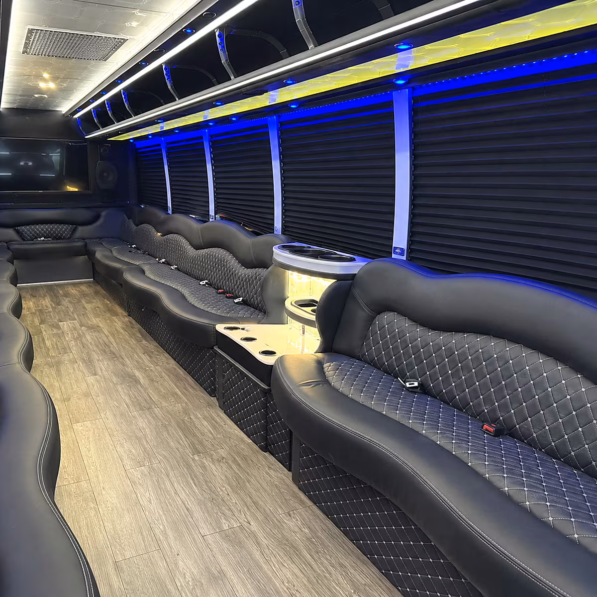 cranston corporate party bus rental