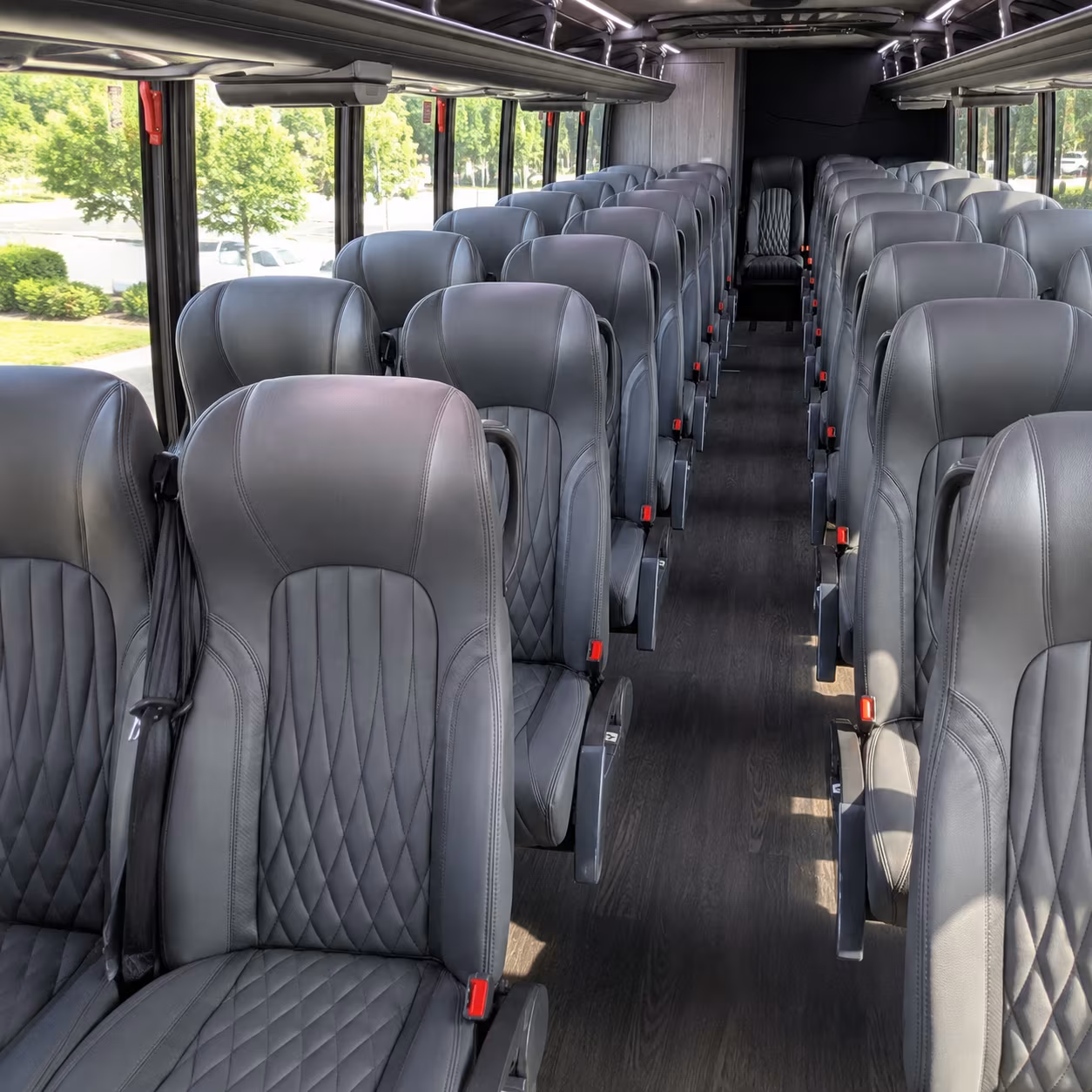 cranston corporate transportation onboard seating