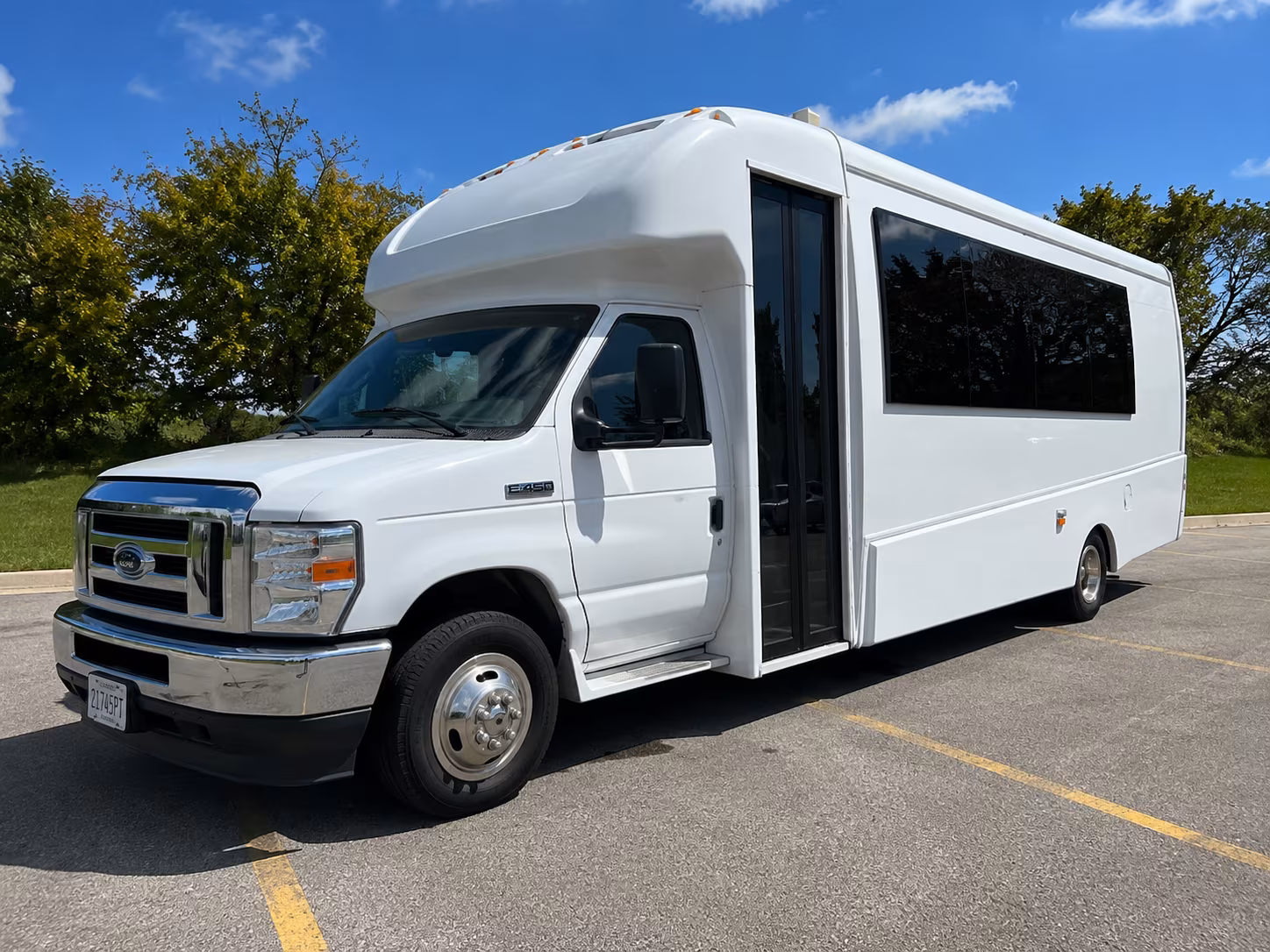 cranston night town party bus rental