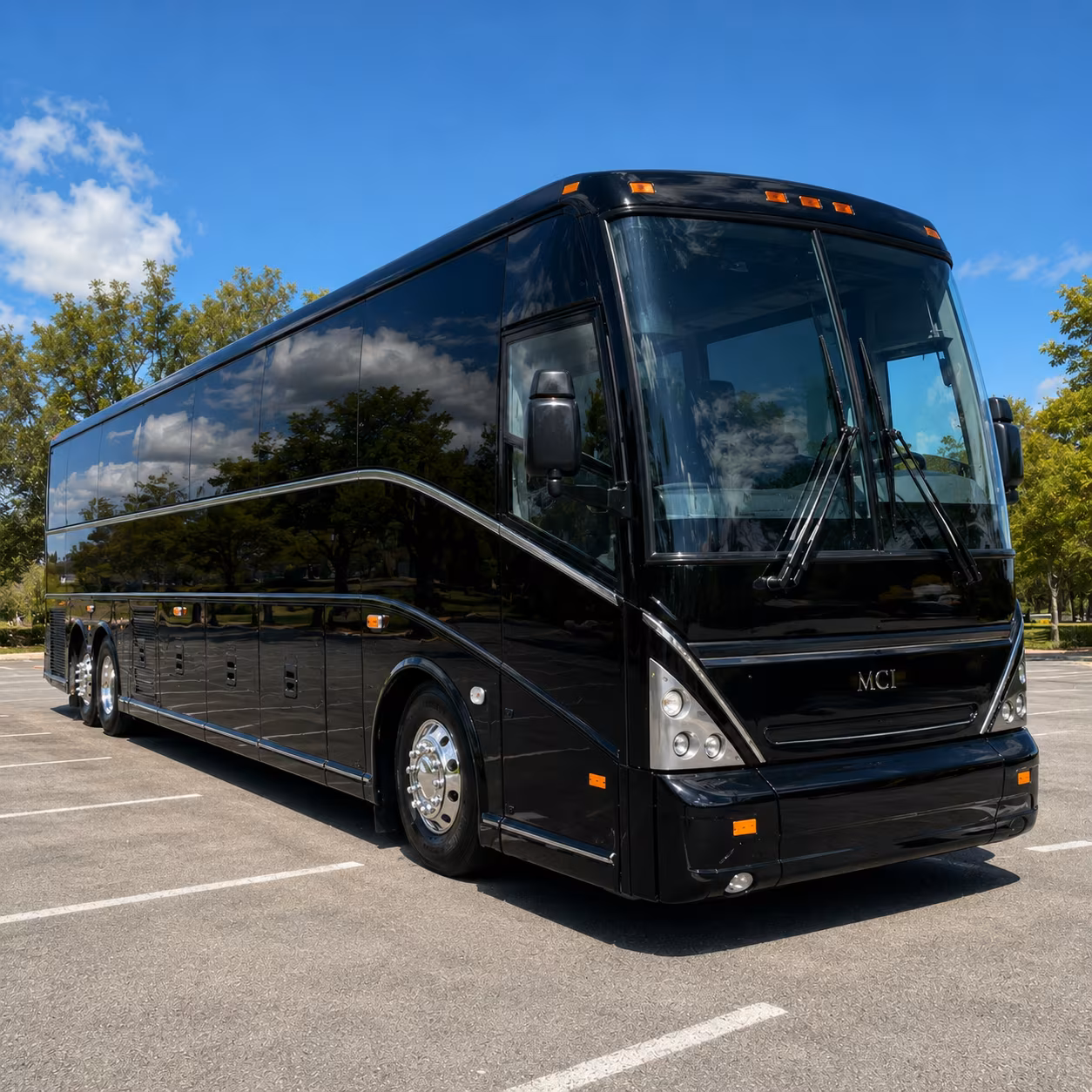 cranston private event charter bus rental