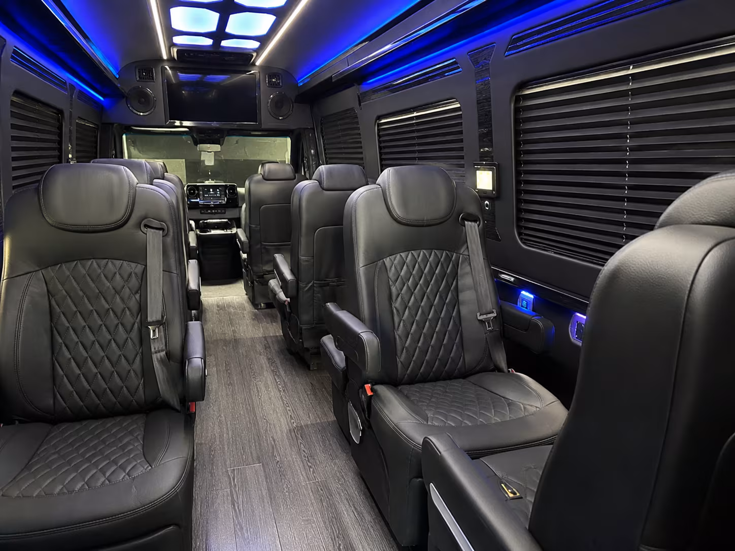 cranston sprinter van with driver interior